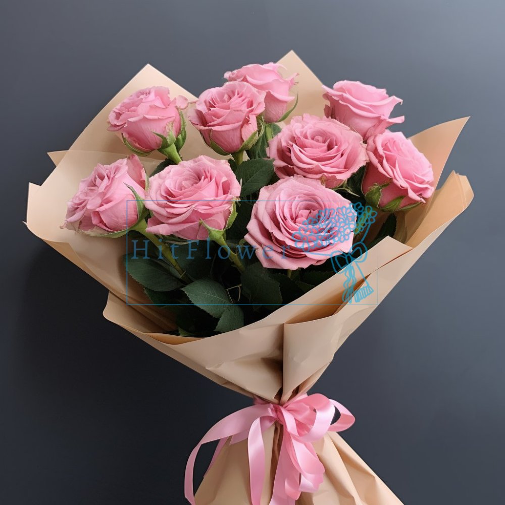 Букет Розовые розы Букет роз Розовые розы